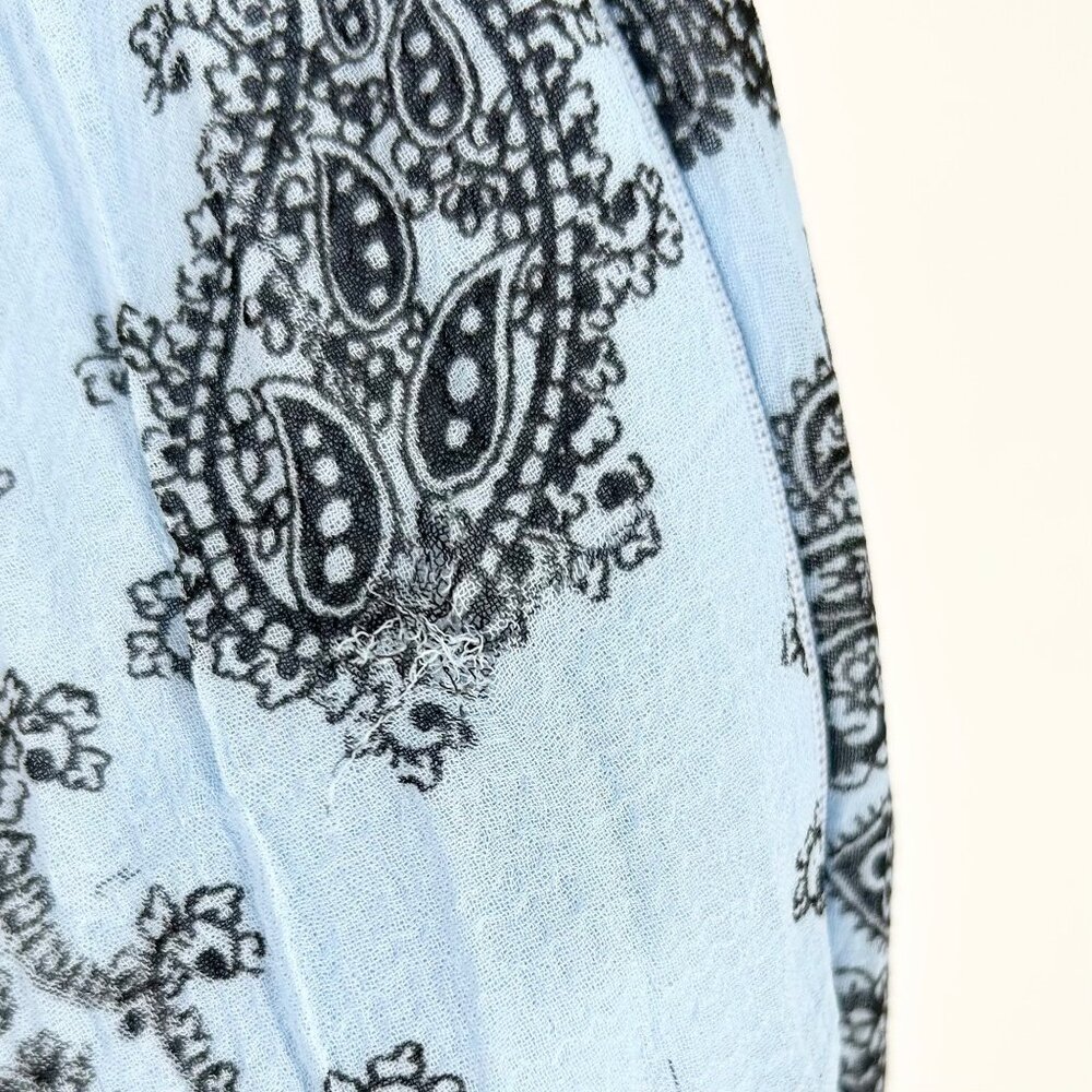 NWT Sandro Beathe Paisley Printed Pleated Midi Dress Size 36 - Picture 13 of 15